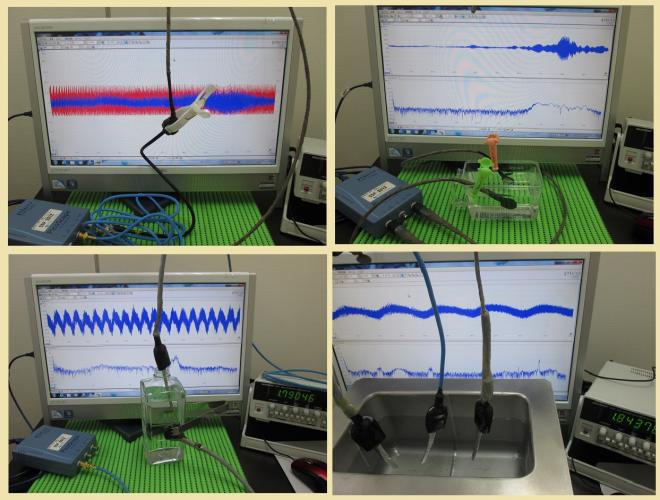 オリジナル超音波実験：表面弾性波の観察　Ｎｏ．３