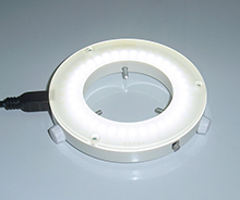 円形蛍光灯からの置き換えに最適な実体顕微鏡用白色LEDリング照明の発売について