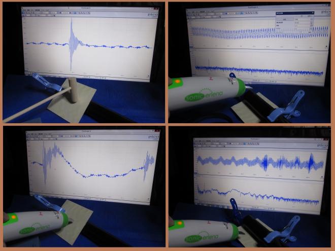 超音波の応答特性を利用した、表面検査技術を開発