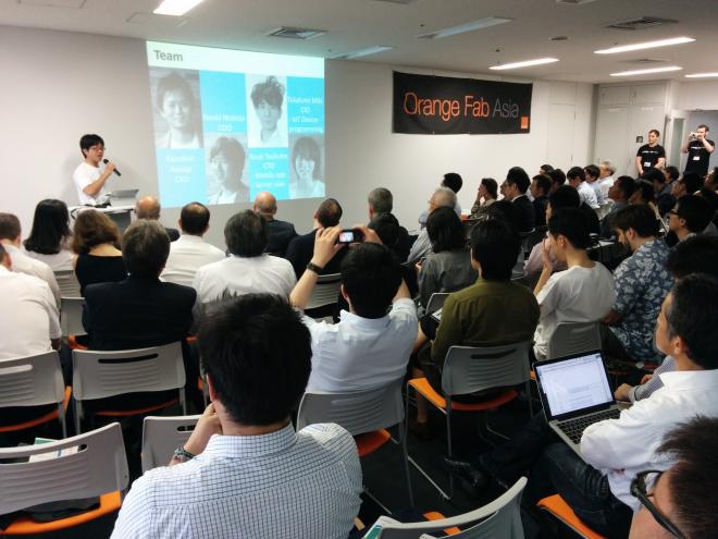Orange Fab Asiaのdemo dayにてデモピット出展を行いました