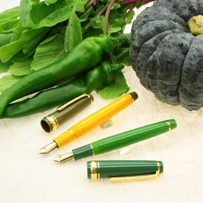 筆記具専門店KINGDOM NOTEとセーラー万年筆がコラボ「京野菜シリーズ」を7月17日に発売