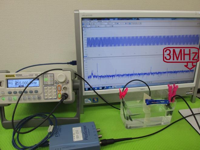 超音波プローブの発振制御による表面検査技術