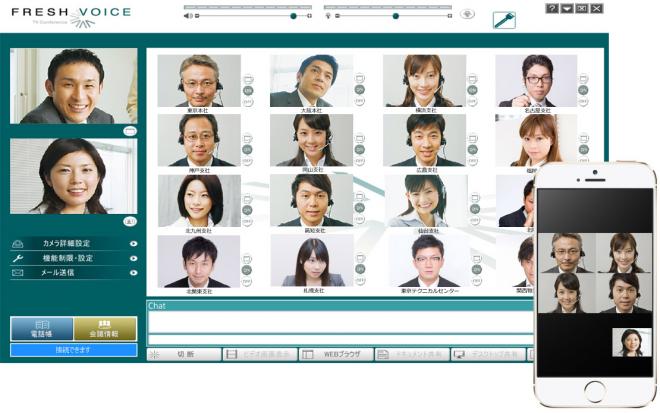 テレビ会議／WEB会議FreshVoiceをメジャーバージョンアップ