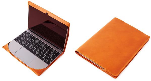 すべてのMacBook（MacBook/Pro/Air）に展開、職人謹製の本革ケース
