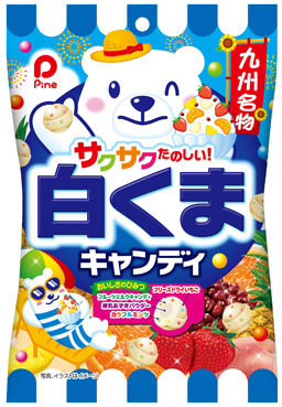 九州生まれのかき氷「白くま」がキャンディに！ 『白くまキャンディ』 3月6日から全国で発売