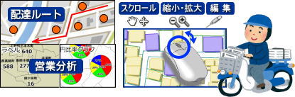 既存システムに地図機能をプラスしたメリットとは？ ～GISのマップクエスト～