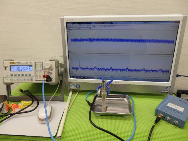 超音波プローブによる金属部品の表面改質