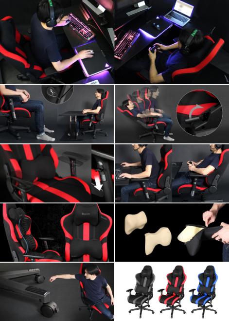 採算度外視で、呆れるほどのハイスペック。プロゲーマー向けハイエンドゲーミングチェア発売。