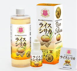 ライスシリカプレミアム　100%植物性ケイ素(シリカ)濃縮液　500ml