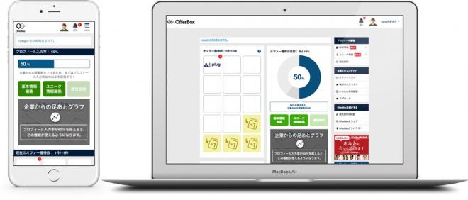 オファー型就活サイト「OfferBox」 全国の地域金融機関にサービス無料提供スタート