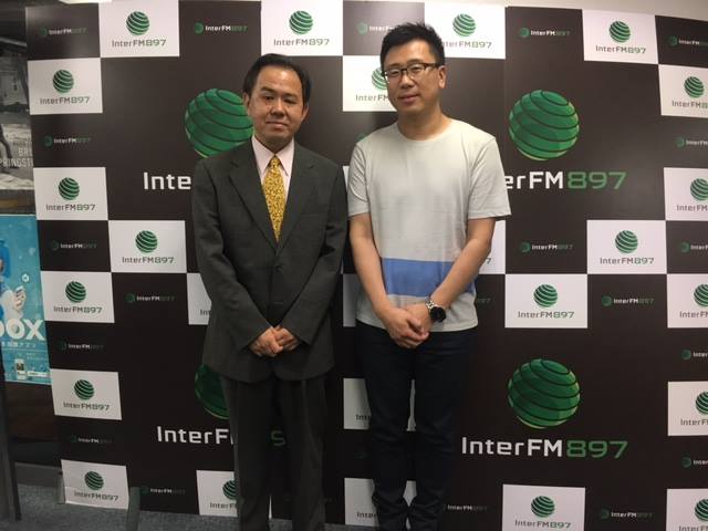 interFM ” Talkin' on Sunday” で二代目社長支援サービスを告知