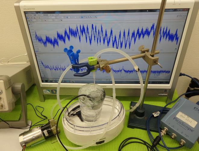 超音波の非線形現象（音響流）をコントロールする技術を開発　Ｎｏ．３