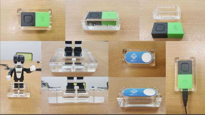 サテライトオフィス、IoT センサー「MESH」やロボホンの専用アクリルケースを販売開始