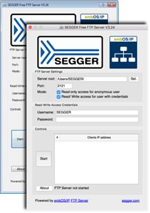 SEGGER製エンベデッドFTPサーバーがPC向けに無料配布開始