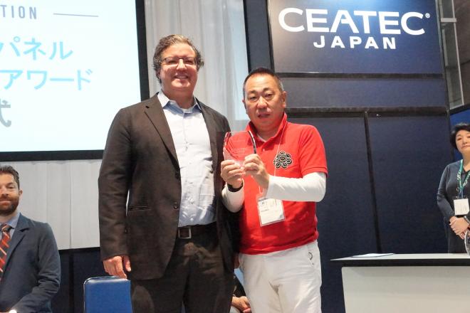 CEATEC JAPAN2017でアワード受賞