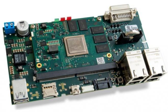 NXPセミコンダクターズ製LS1046A搭載ボードシングルボードコンピュータの販売を開始