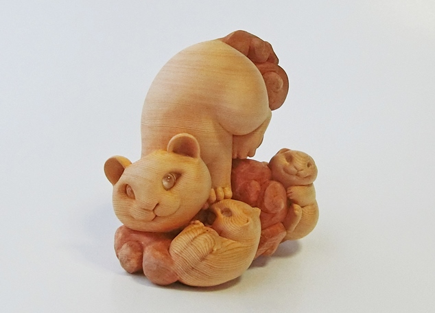 日本橋三越本店にて11月15日(水)より「小黒アリサ彫刻展~本日も、球獣びより~」が開催されます