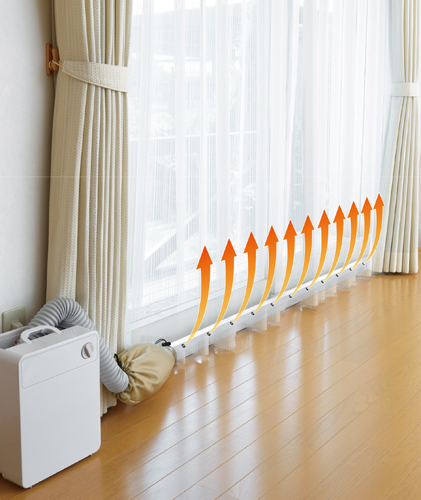 布団乾燥機アタッチメント『カラッと!乾カシーナ』11月中旬より新発売