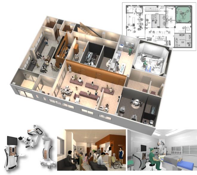 医療施設の動線計画やインテリア計画ができる3DソフトをHOSPEXに参考出品