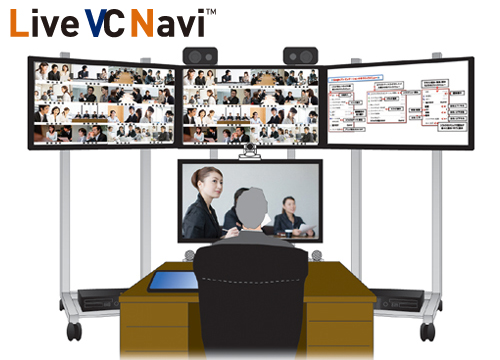VTVジャパン、テレビ会議カスタマイズソリューション【Live VC Navi】を提供開始