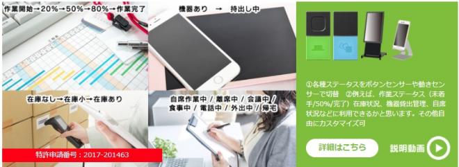 サテライトオフィス、IoTセンサー「ＭＥＳＨ」 利用の「在庫・作業進捗ステータス管理システム」を販売