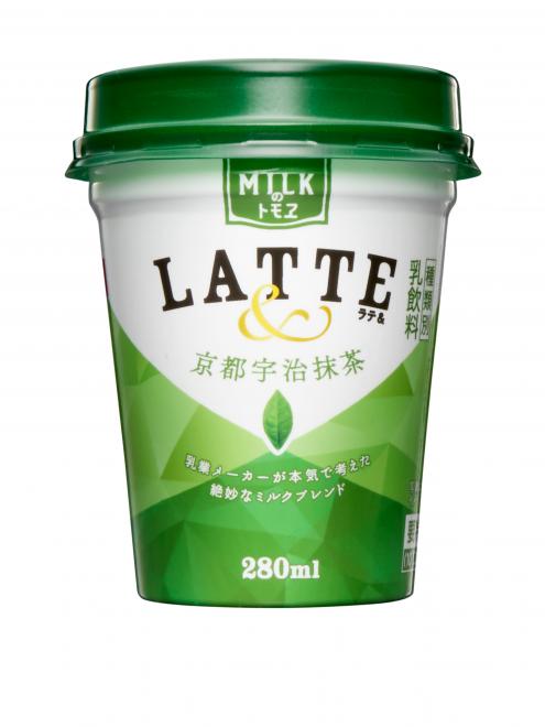トモヱ乳業　LATTE＆ 京都宇治抹茶　を発売