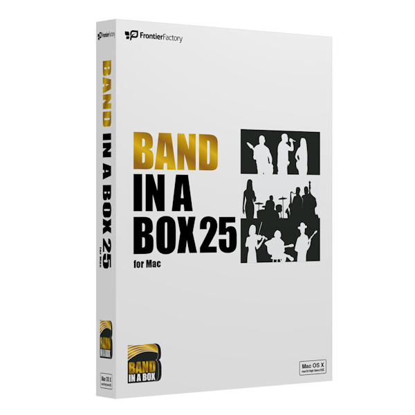 フロンティアファクトリー、自動作曲アプリ「Band-in-a-Box 25 for Mac」を発売