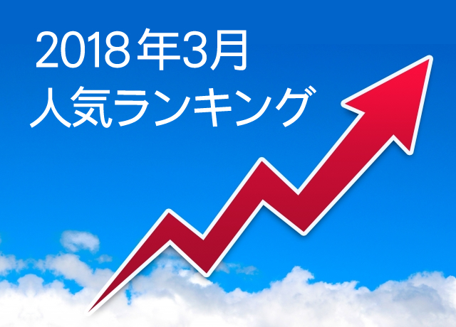 ノベルティグッズ人気ランキング　2018年3月集計結果
