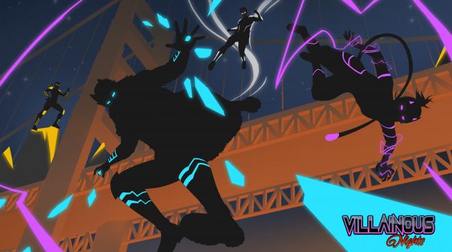 超能力で闇社会を生き抜くダークファンタジー恋愛ストーリーVillainous Nights配信開始
