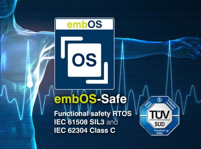 セイフティクリティカル分野SIL 3認定RTOSであるembOS-Safe販売開始