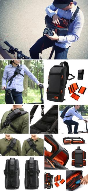 「一眼×自転車＝段差怖い」にさようなら。揺れや衝撃からカメラを守る専用バッグ発売。