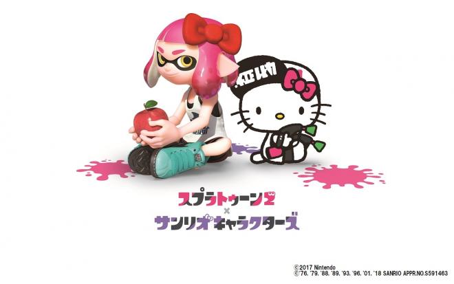 キデイランド11店舗で「スプラトゥーン2×サンリオキャラクターズ」フェア開催！
