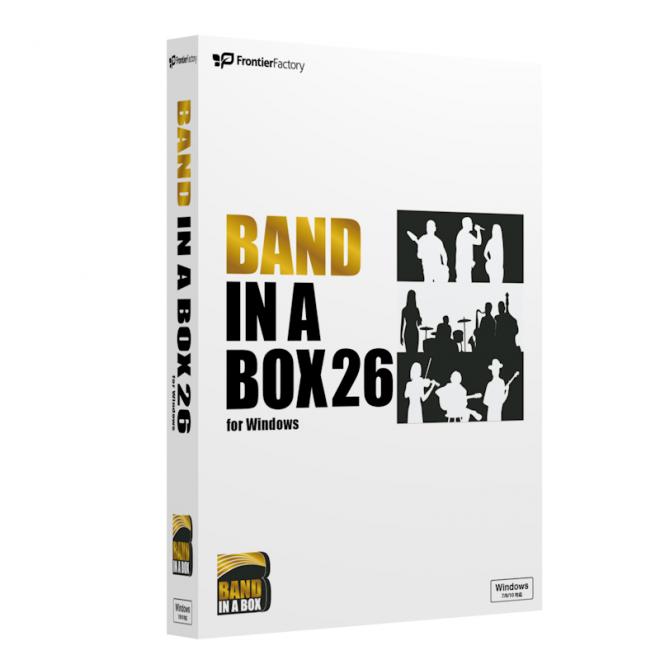 フロンティアファクトリー、自動作曲アプリ「Band-in-a-Box 26」Windows版発売