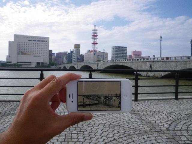 「震災で失われた風景を取り戻して」の反響に応え、観光地の今昔が楽しめる時間旅行アプリが全国展開へ！