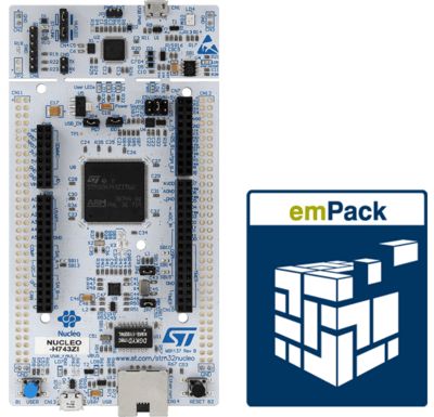 Nucleo STM32H743向けリアルタイムOSパッケージemPackパッケージの販売開始