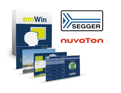 Nuvoton社マイクロコントローラ向けSEGGERの強力なemWin GUIライブラリの販売開始