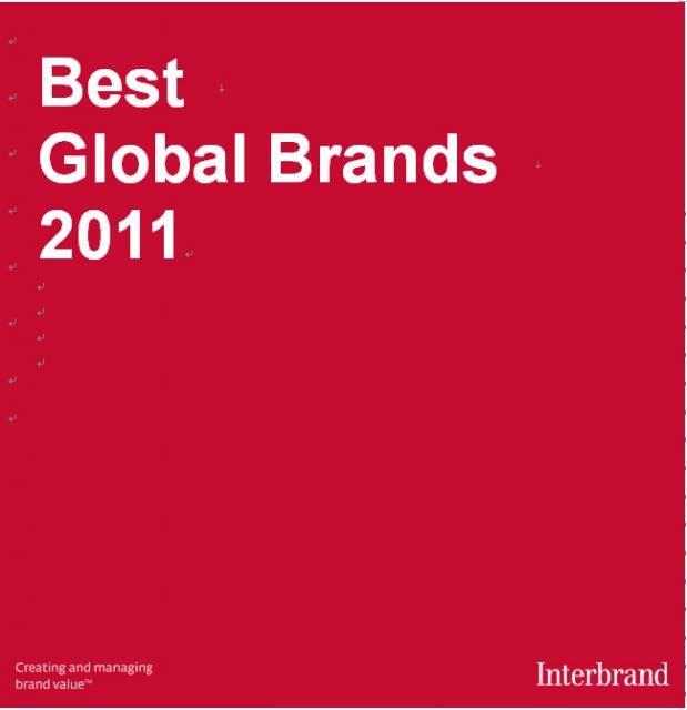 “Best Global Brands 2011” グローバル・ブランドランキングTOP100を発表