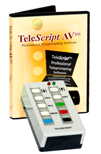 米国Telescript International社のプロンプターソフトウェアを販売