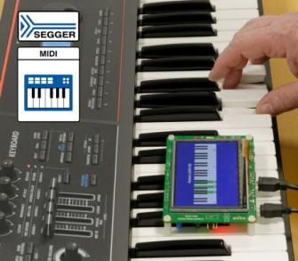 MIDIクラス対応エンベデッドUSB-Hostスタック「emUSB-Host MIDI」販売開始