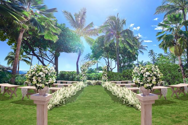 「コオリナ アクア・マリーナ」ガーデンウェディングを 2020年6月～9月挙式限定で1組にプレゼント