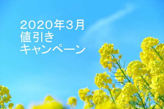 キャンペーン開催のお知らせ 『＜決算セール＞ 新生活を応援するカラフルノベルティ値引き特集』