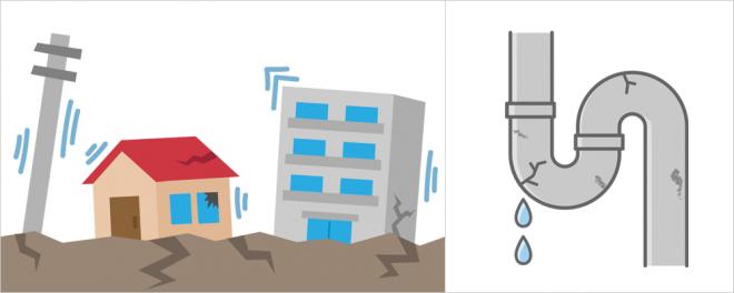 マンション、ホテル、病院など建物の地震による漏水被害を無くす方法