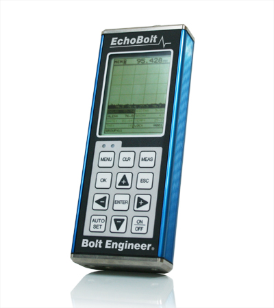 高精度な超音波ボルト軸力計 EchoBoltを発売