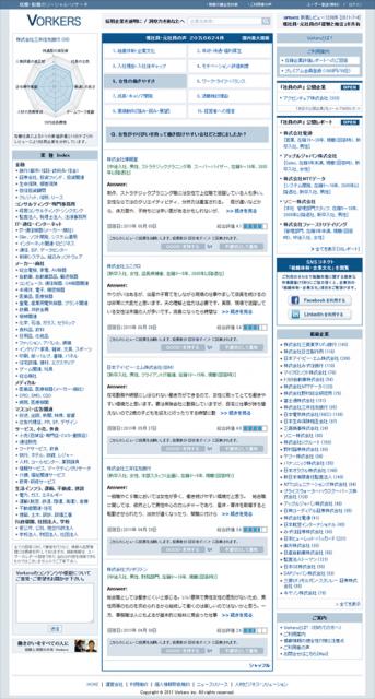 「在籍社員による会社評価」調査レポートを公開。 外務省、オリンパス、農林水産省、ＮＥＣ 他