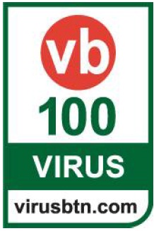 G Dataが、ウイルス検知100％で「VB100」を受賞