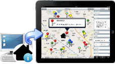 iPadでスピーディーな営業活動をお手伝い！「i物件Map」開発中  ～GISのマップクエスト～