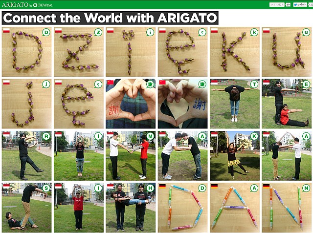 Connect the World with ARIGATO 