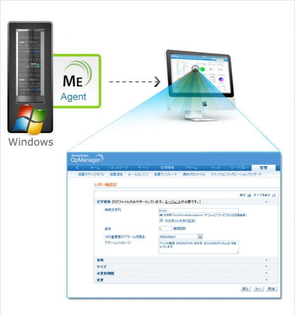 サーバ監視ツールを従来の10倍の速さで導入!OpManager最新版を発売