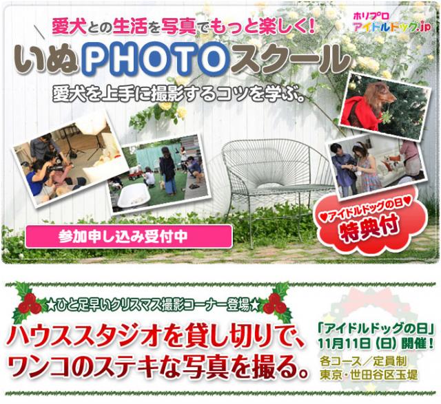 いぬPHOTOスクール