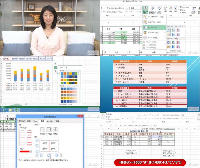 eラーニング「Microsoft Excel 2013使い方講座」を動学.tvに公開